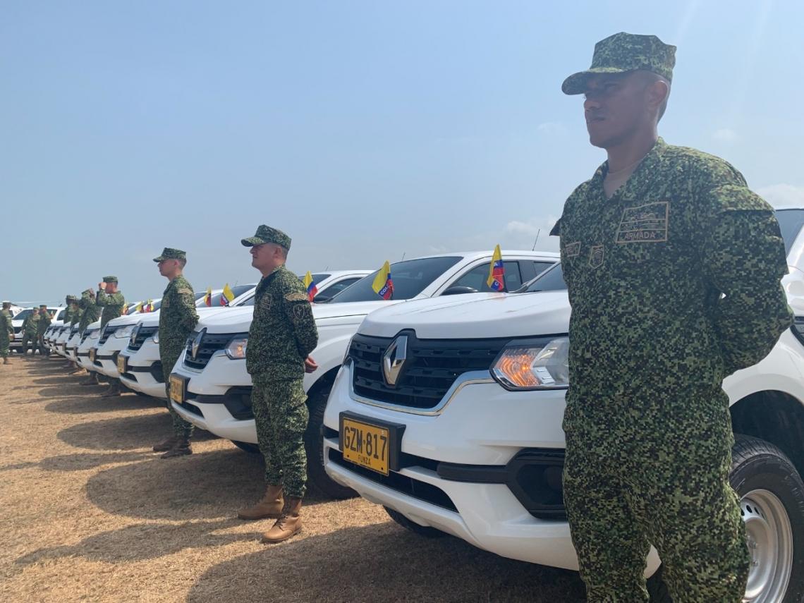 Armada de Colombia fortalece sus capacidades de movilidad terrestre en el Caribe colombiano