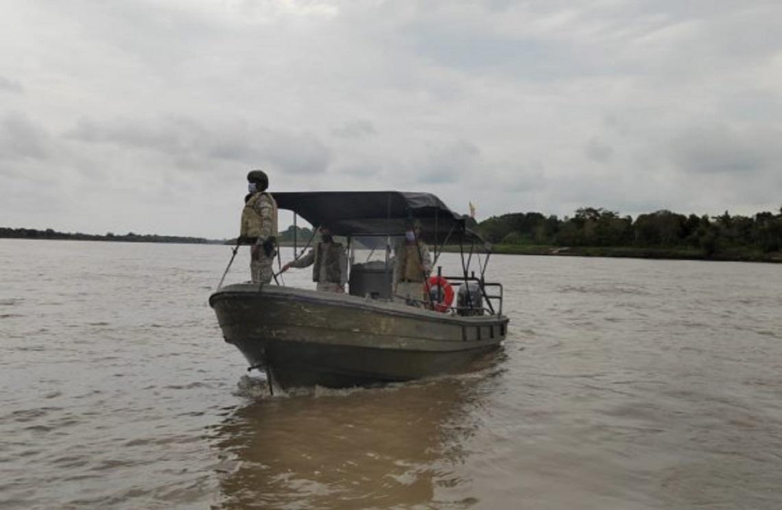 En operación de búsqueda y rescate Armada de Colombia halla 4 cuerpos en el río Magdalena