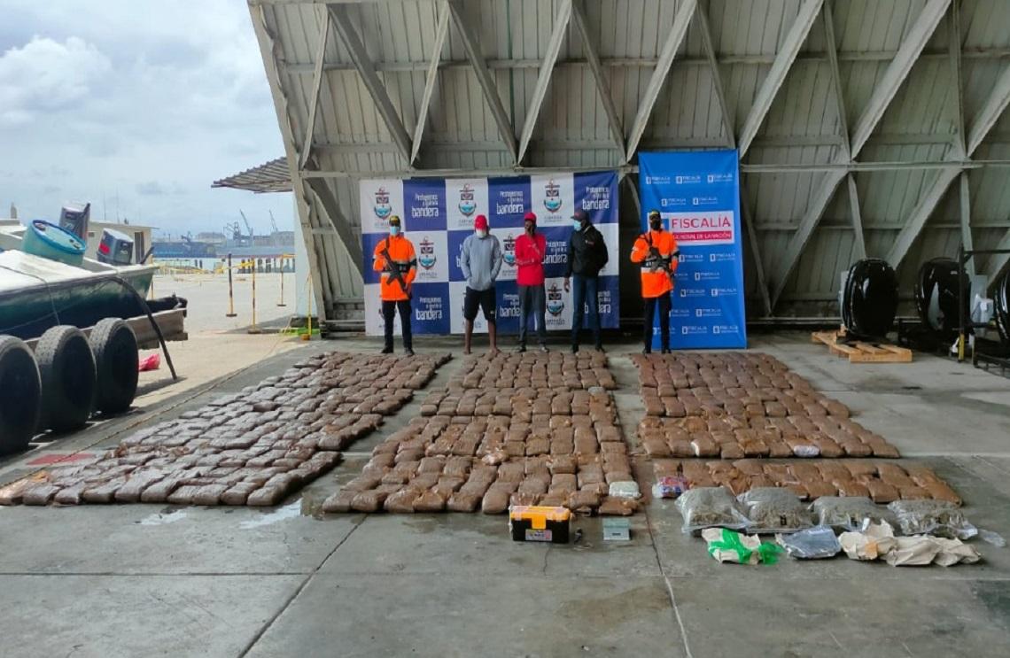 Incautado cargamento de marihuana avaluado en cinco millones de dólares