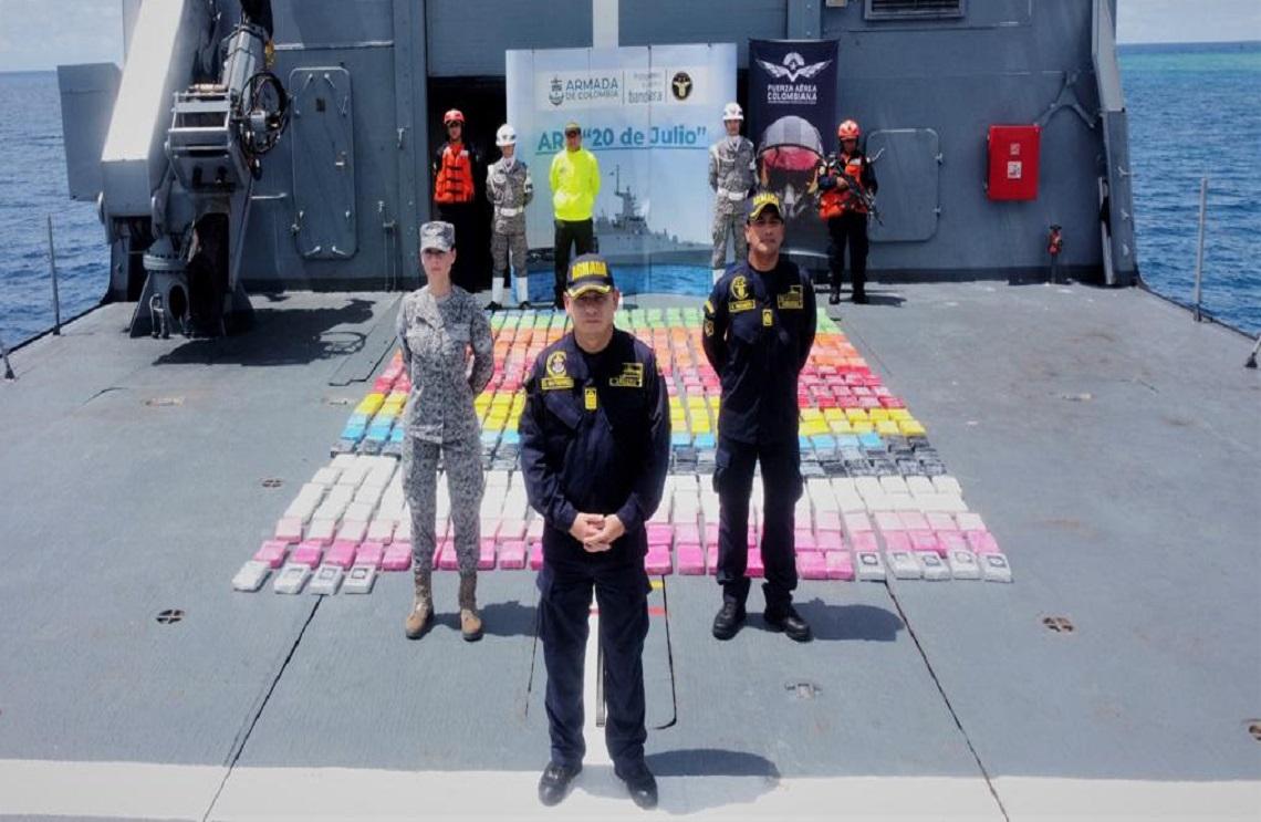 Incautada cocaína avaluada en más de 18 millones de dólares en San Andrés