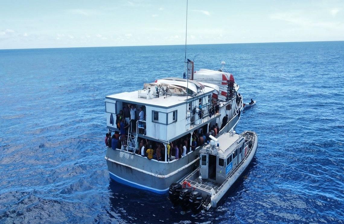 Armada de Colombia incautó más de 1.5 toneladas de pesca ilegal en San Andrés