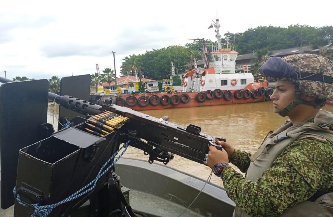 Armada de Colombia intensifica dispositivos de seguridad en el Urabá antioqueño y chocoano