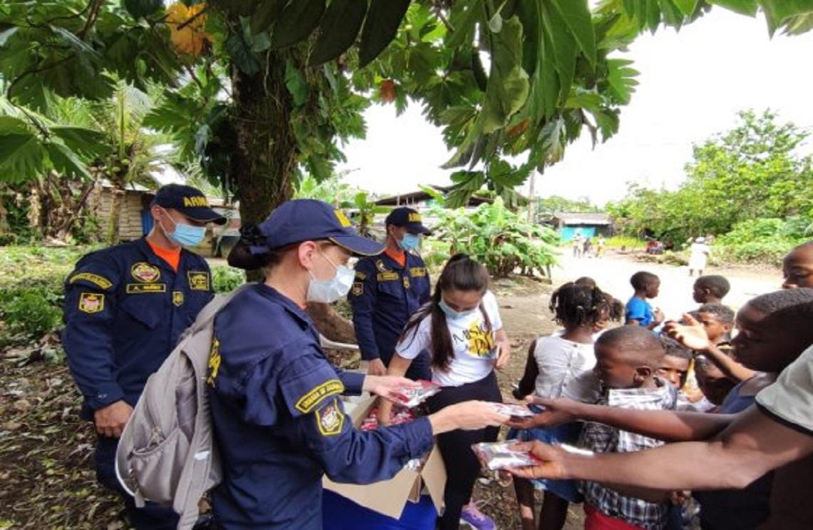300 habitantes de Punta Soldado beneficiados en Jornada de Apoyo el Desarrollo