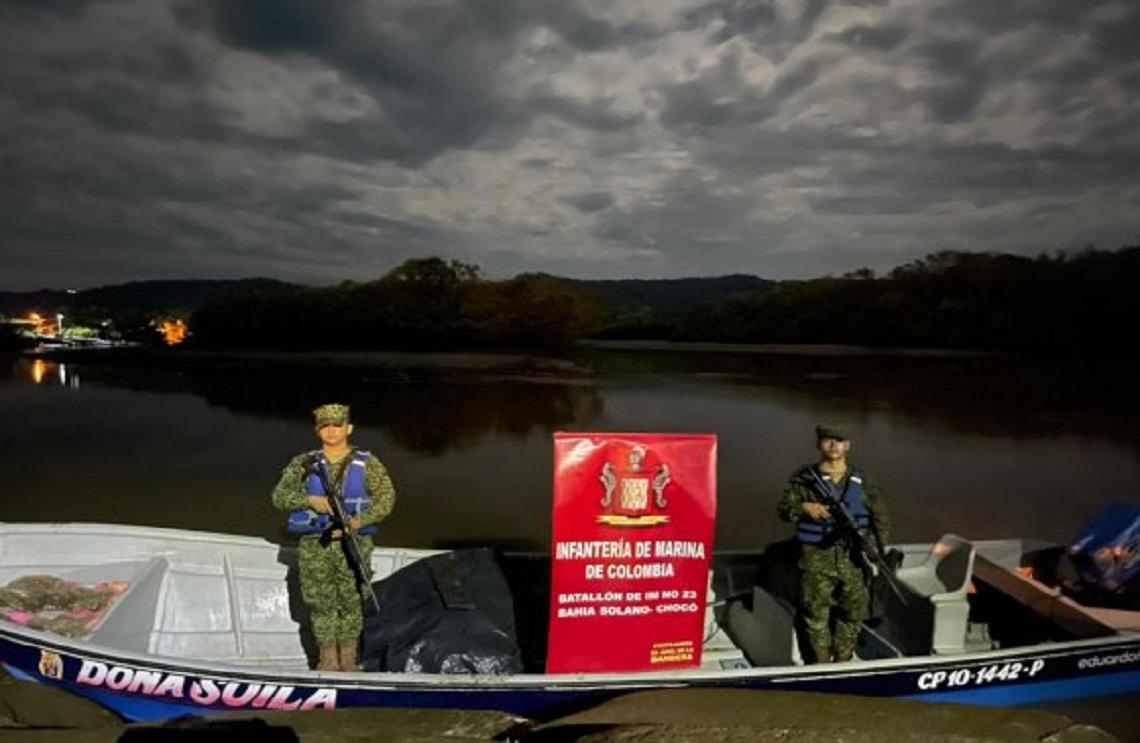 Contundente ofensiva contra las organizaciones narcotraficantes en el Pacífico colombiano