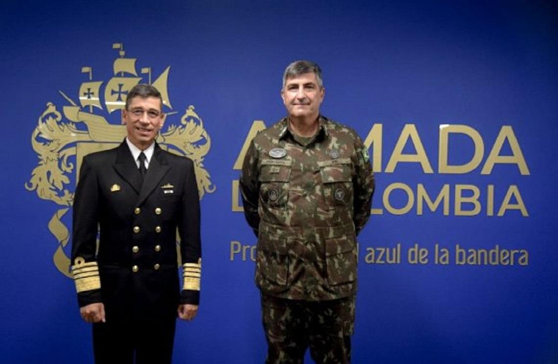 Armada de Colombia y Marina de Brasil fortalecen relaciones bilaterales