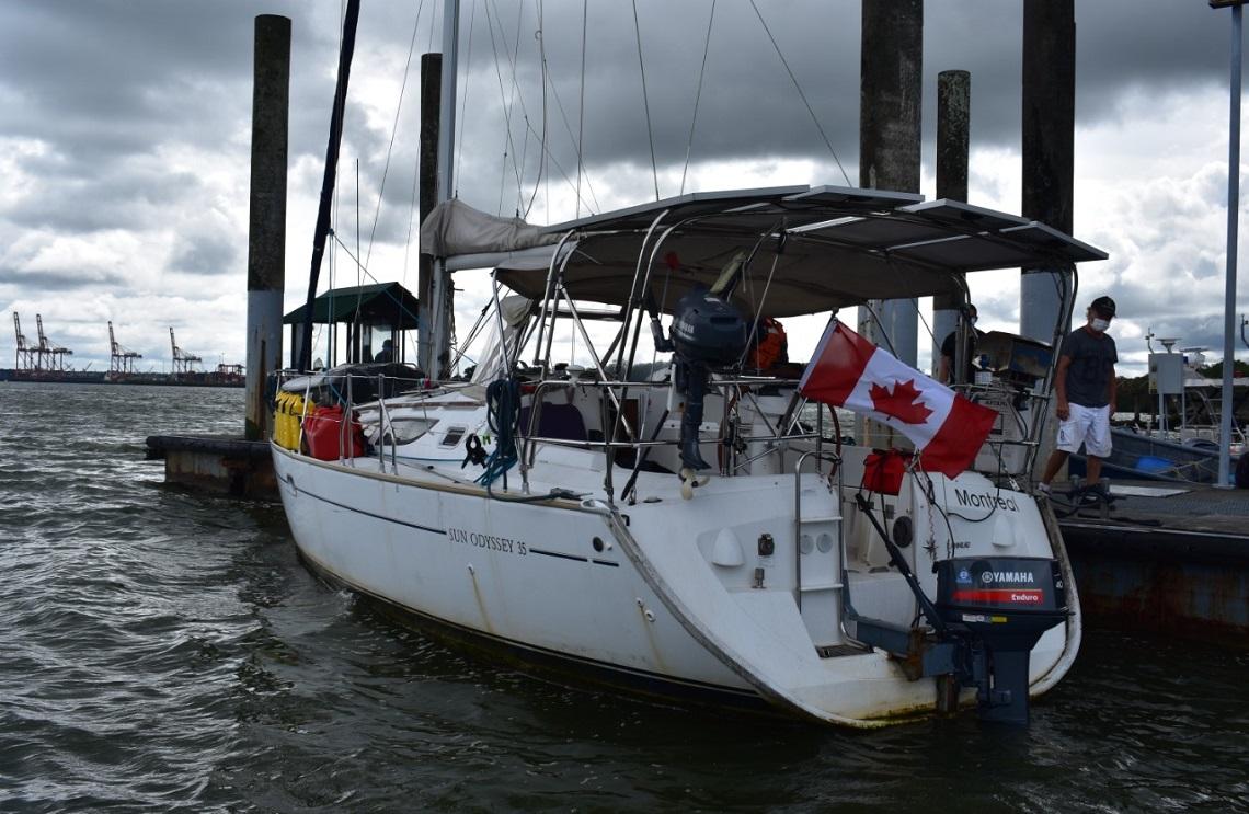 Con apoyo de la Armada de Colombia, canadienses retornaron a su país de origen