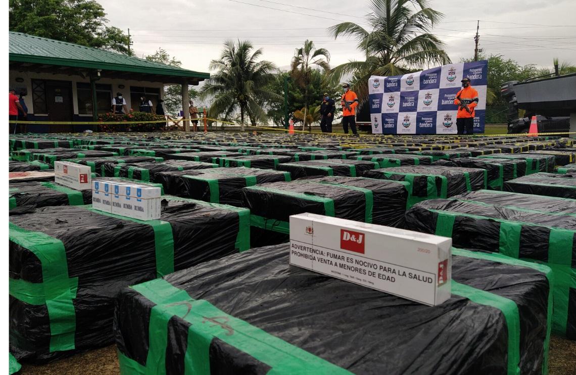 Armada de Colombia incauta mercancía de contrabando avaluada en más de 570 millones de pesos
