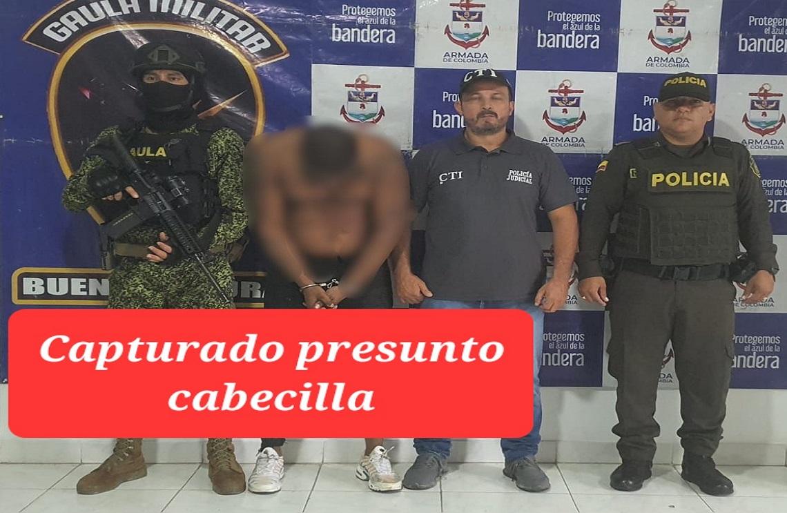 Los Gaula Militares capturaron a alias 'Chacorta' presunto cabecilla de Los Espartanos