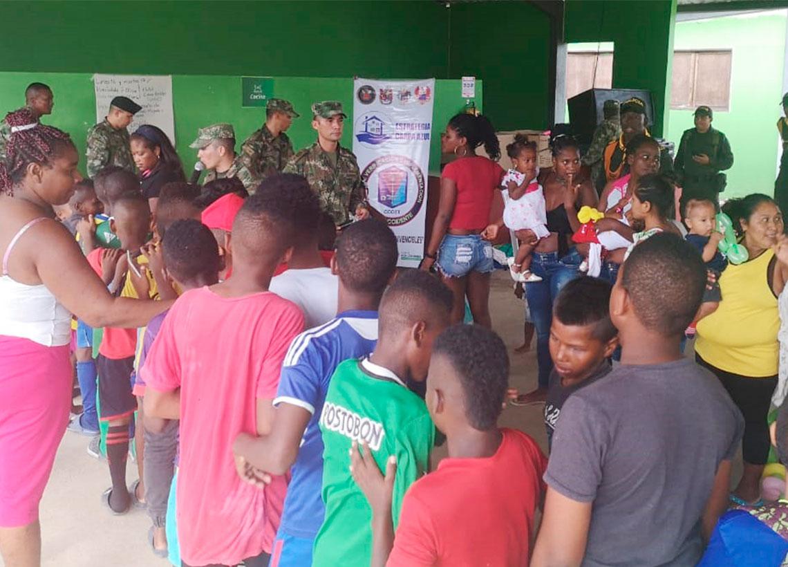 Residentes del antiguo ETCR La Variante, en Nariño disfrutaron de jornada recreativa