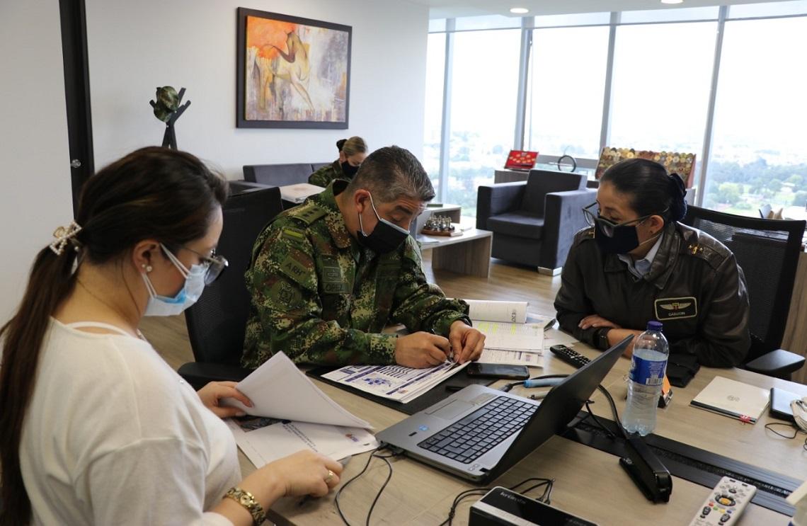 Comité técnico COVID-19 revisó avances en el manejo de la pandemia en las Fuerzas Militares y Policía
