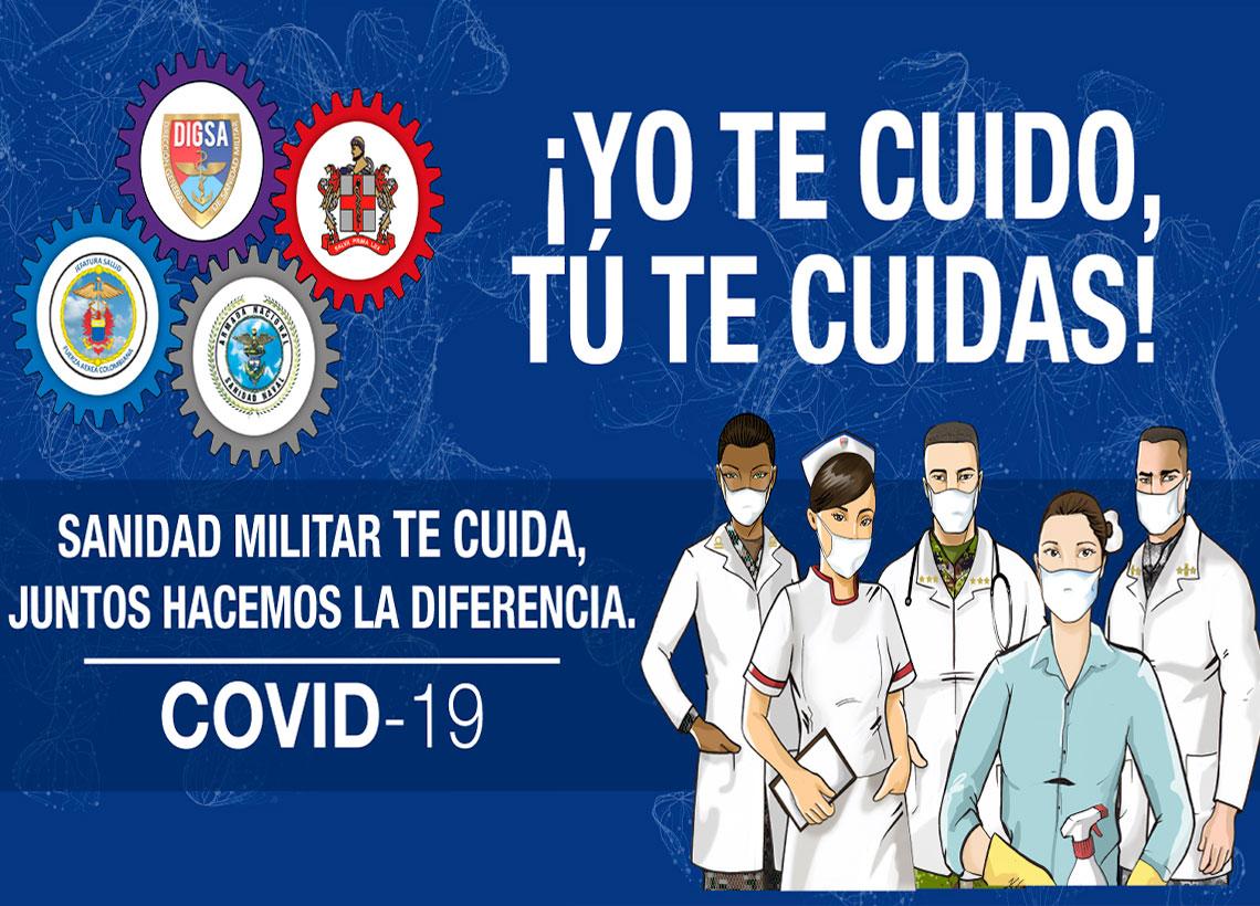 Sanidad Militar continúa reforzando campaña de autocuidado en las Fuerzas
