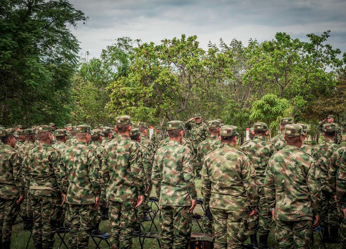 Ejército aumenta la moral de 1.200 hombres que irán al Cauca para reforzar la seguridad