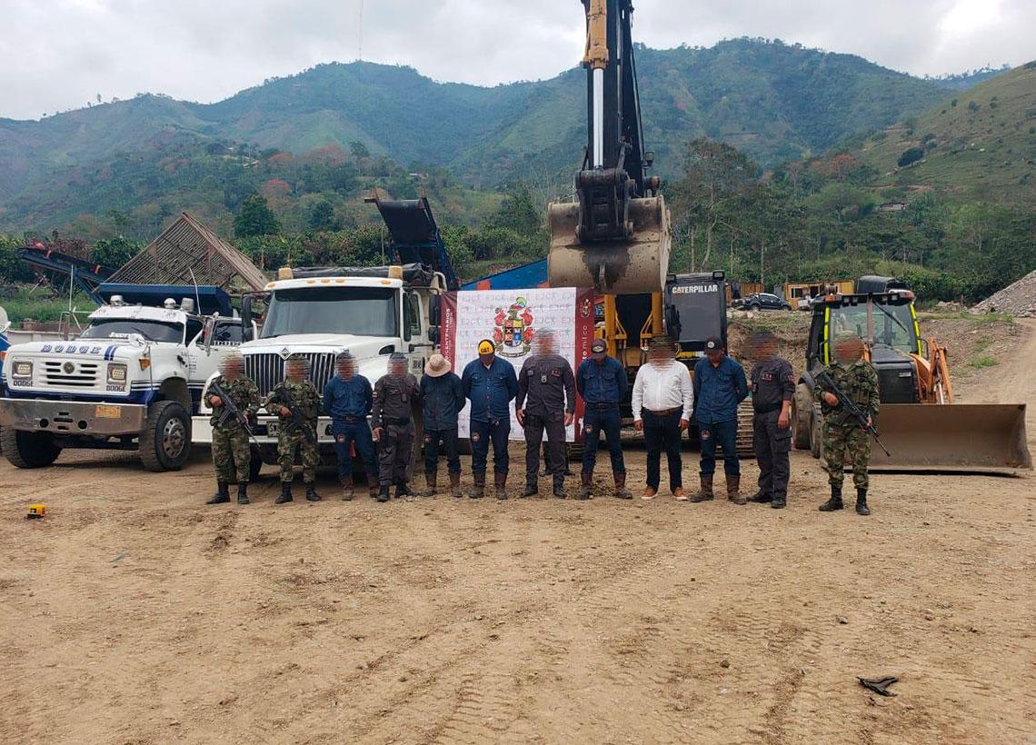 Operación Artemisa permitió neutralizar acciones de minería ilegal