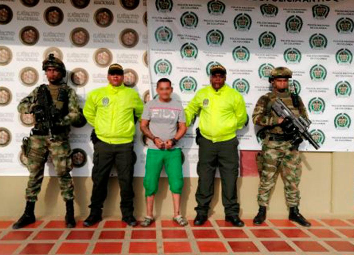 Capturado Alias Falcao, cabecilla de la comisión armada de GAO Caparros