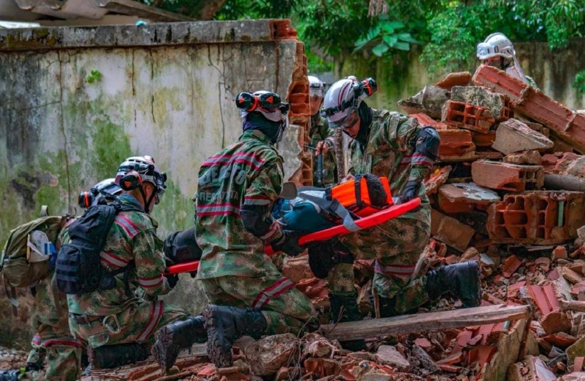 Ejército Nacional contará con equipo de búsqueda y rescate, acreditado para afrontar grandes emergencias