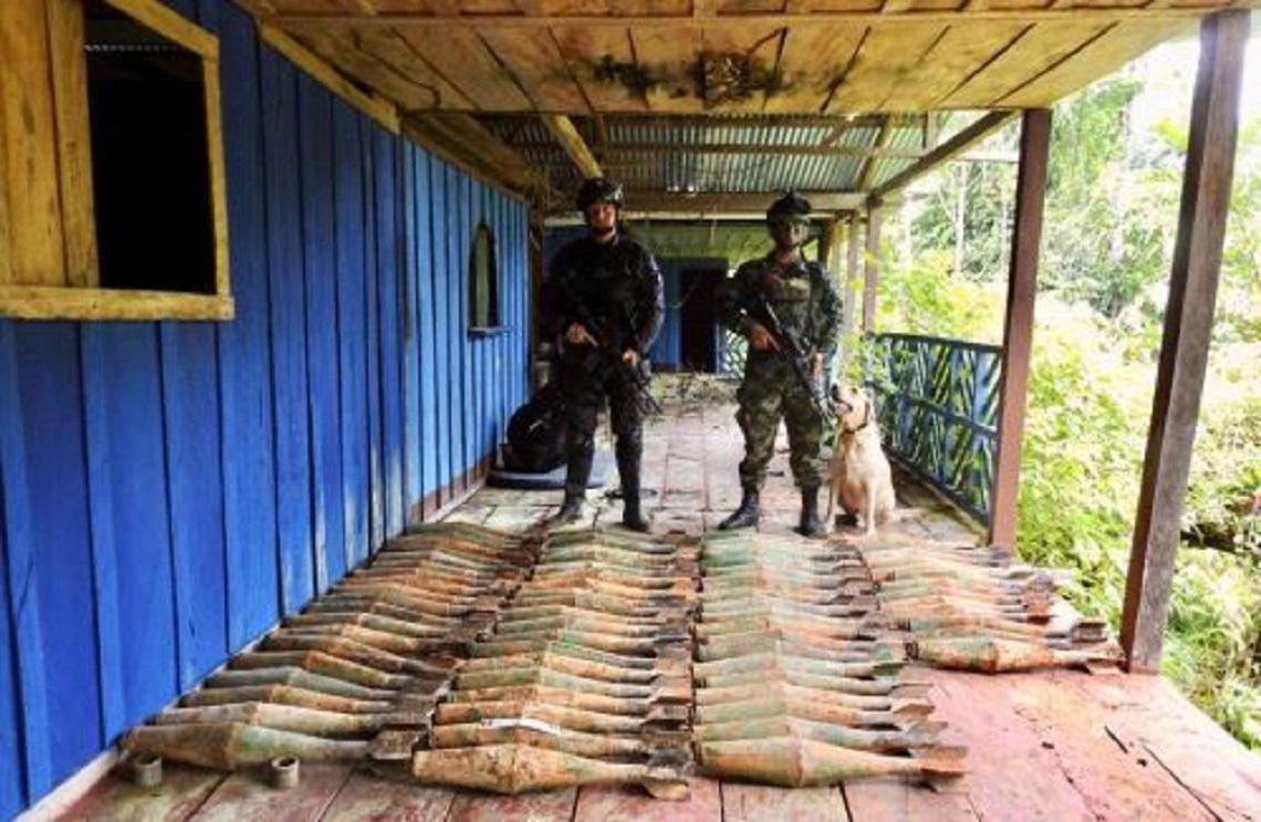 Ejército destruyó en Putumayo laboratorio que producía 3.000 kilogramos semanales de clorhidrato de cocaína