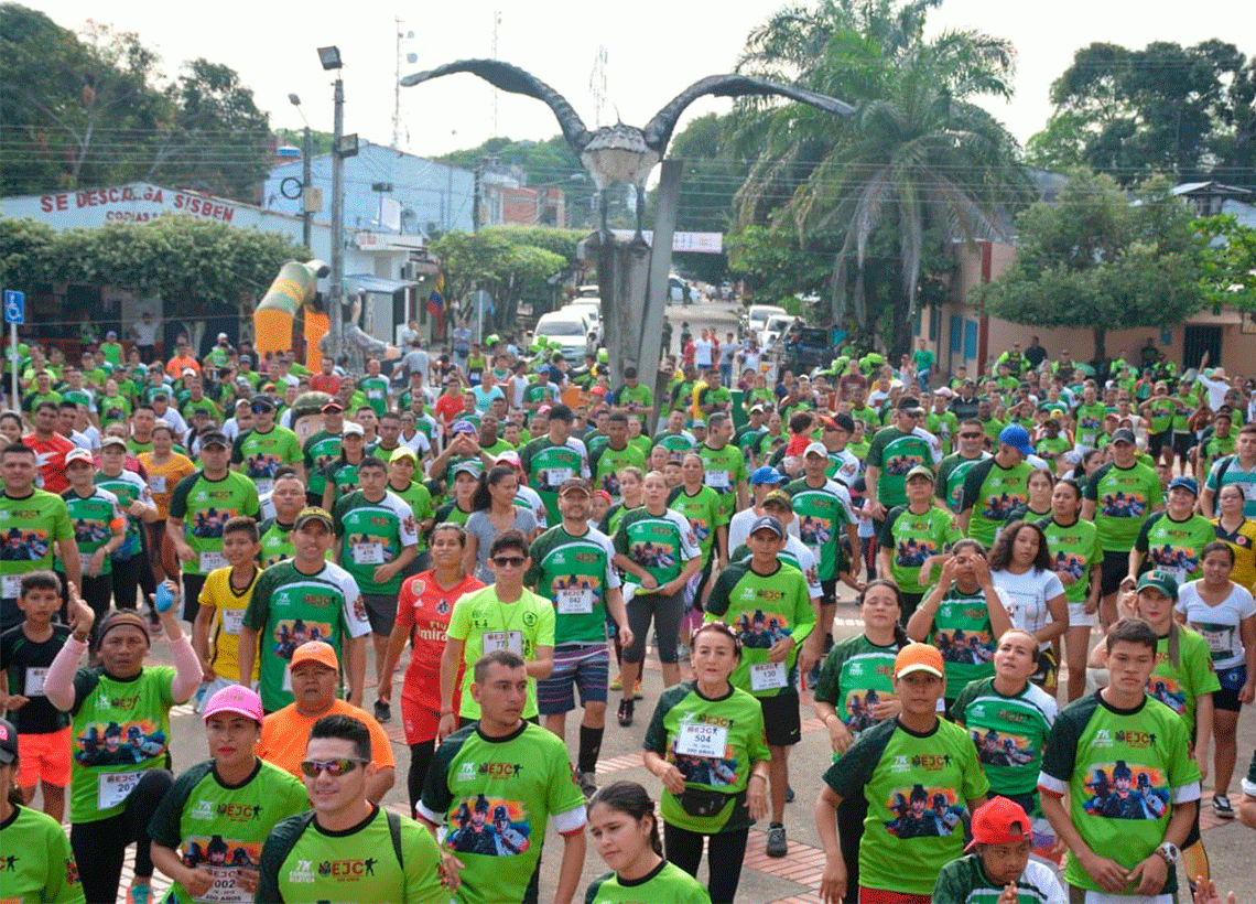 Con carrera atlética se conmemoraron 200 años de la Campaña Libertadora y Día del Ejército en Arauca