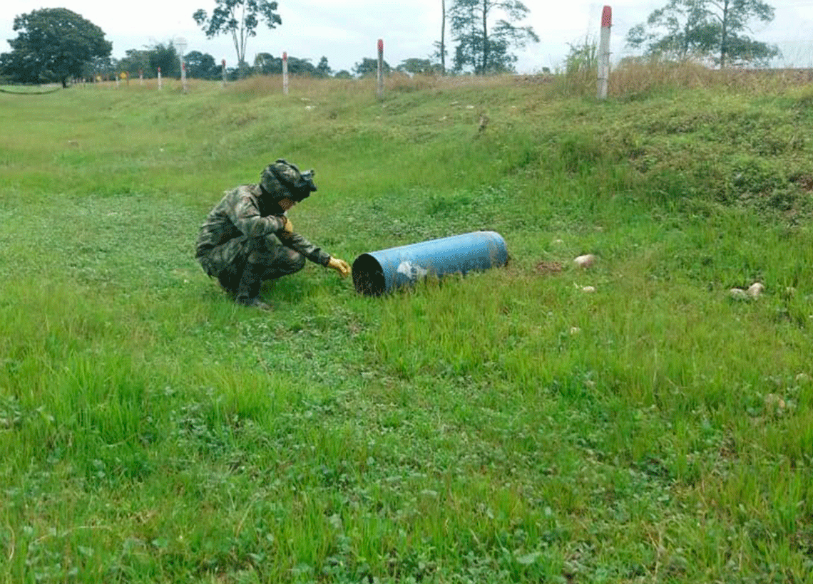 Ejército nacional ejerce control del territorio en el departamento de Arauca neutralizando varias acciones terroristas del Grupo Armado Organizado Eln