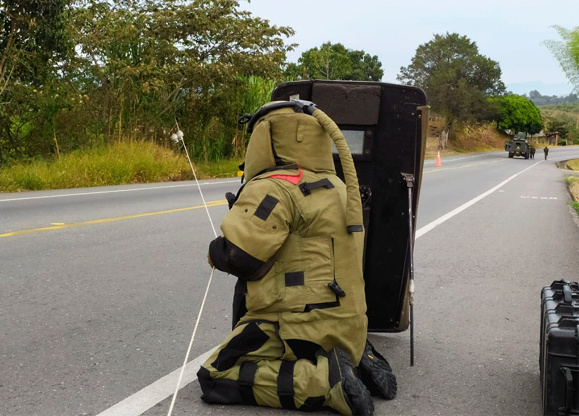 Grupo Marte neutraliza acciones terroristas del GAO residual sobre la vía Panamericana