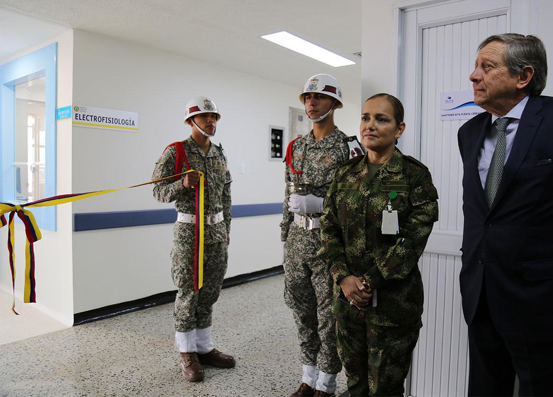 El HOMIL inauguró obras que beneficiarán a más de 700 mil usuarios del Subsistema de Salud de las Fuerzas Militares