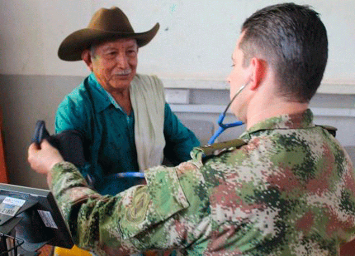 Ejército Nacional llevó salud y entretenimiento para 960 personas de Casanare