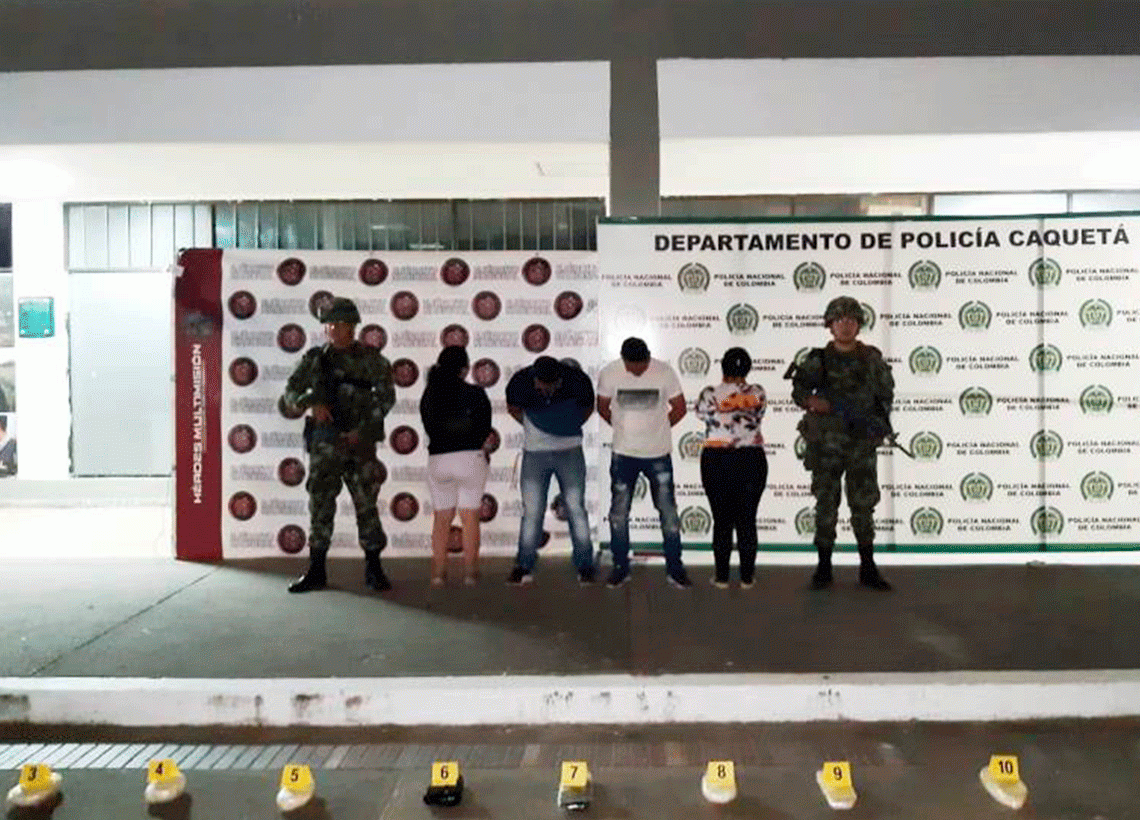 Tropas del Ejército y Policía frustran comercialización de 40.000 dosis de marihuana en Caquetá