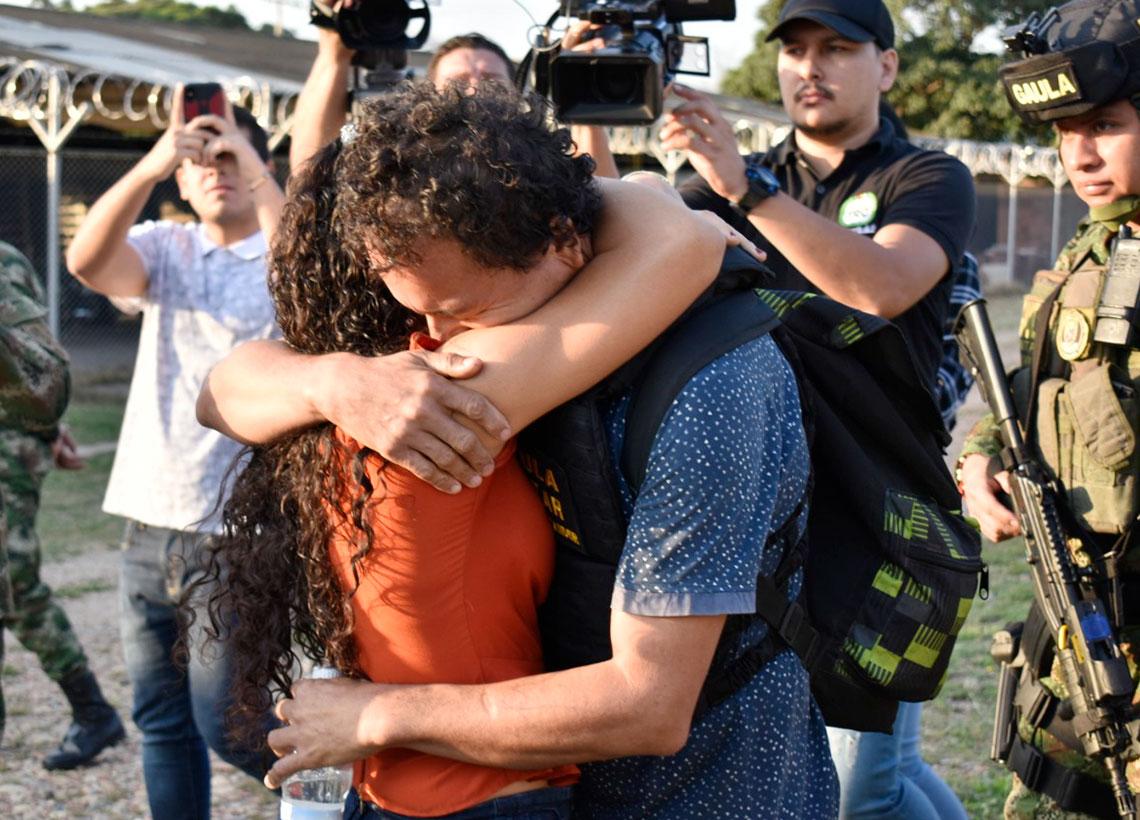Rescatado líder que permanecía secuestrado por el GAO Eln Norte de Santander