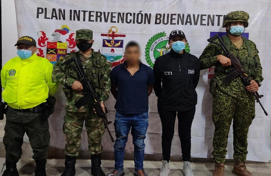 Fuerzas Militares capturan a alias Condorito integrante del GAO residual Jaime Martínez
