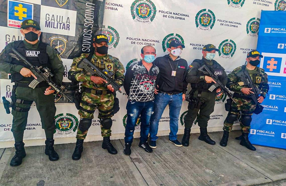 Ejército, Policía y CTI capturan a alias Pablito, tercer cabecilla del GAO-r Adán Izquierdo