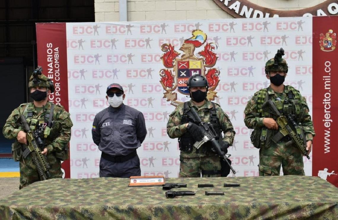 Neutralizado en Caquetá alias Robledo, segundo cabecilla del GAO-r E-62 Míller Perdomo