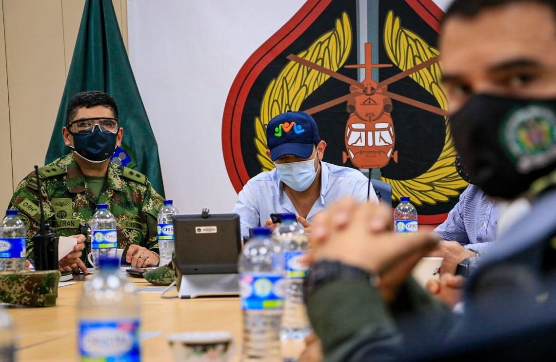 Consejo de seguridad en La Macarena, Meta, por atentado terrorista