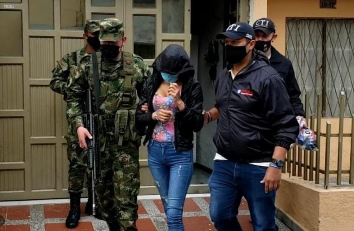 Capturada alias Andrea o La Veneca, presunta integrante del GAO residual Estructura Carlos Patiño