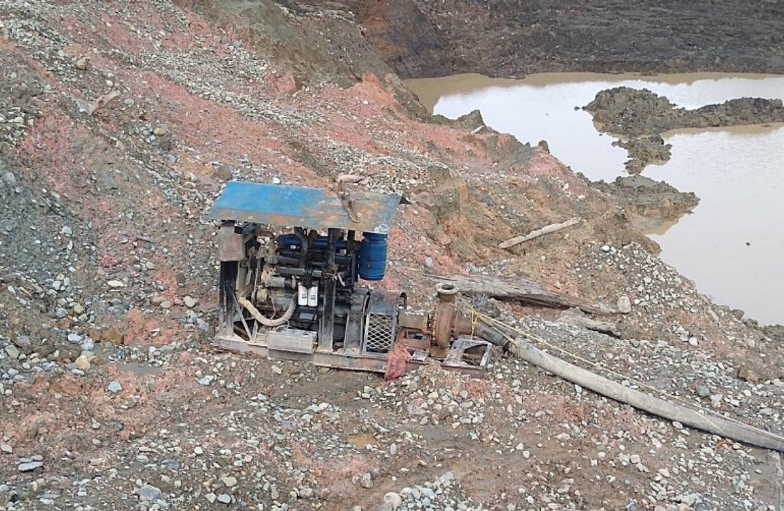Ejército Nacional propina golpe a la minería ilegal del GAO Eln en el Chocó