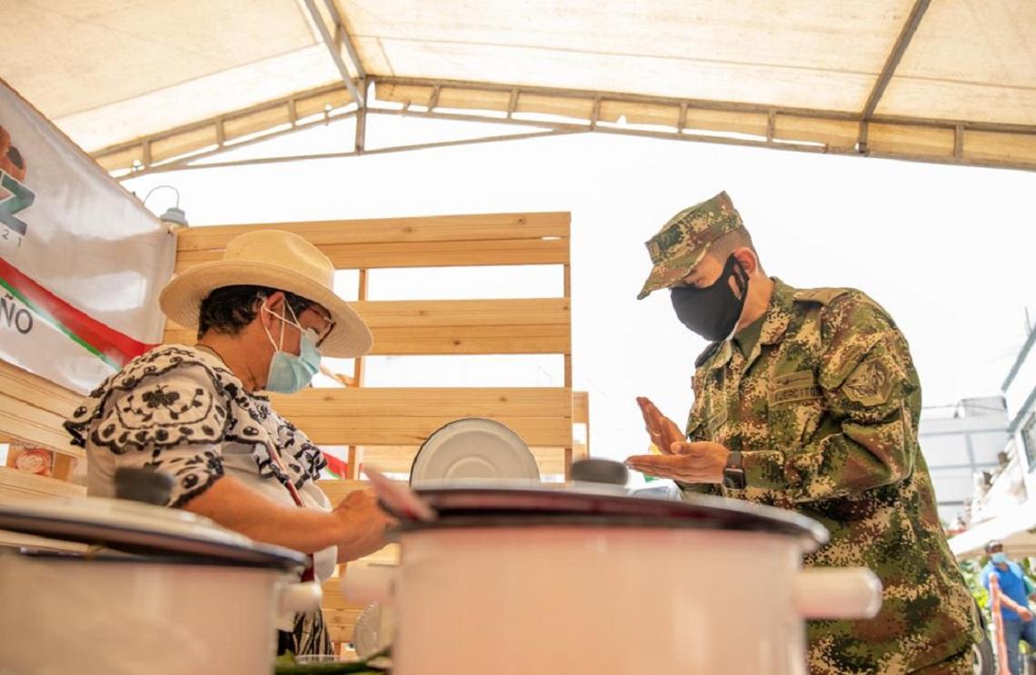 Ejército Nacional se une a la Feria Agroempresarial, Agroindustrial y Ambiental Exposuárez 2021