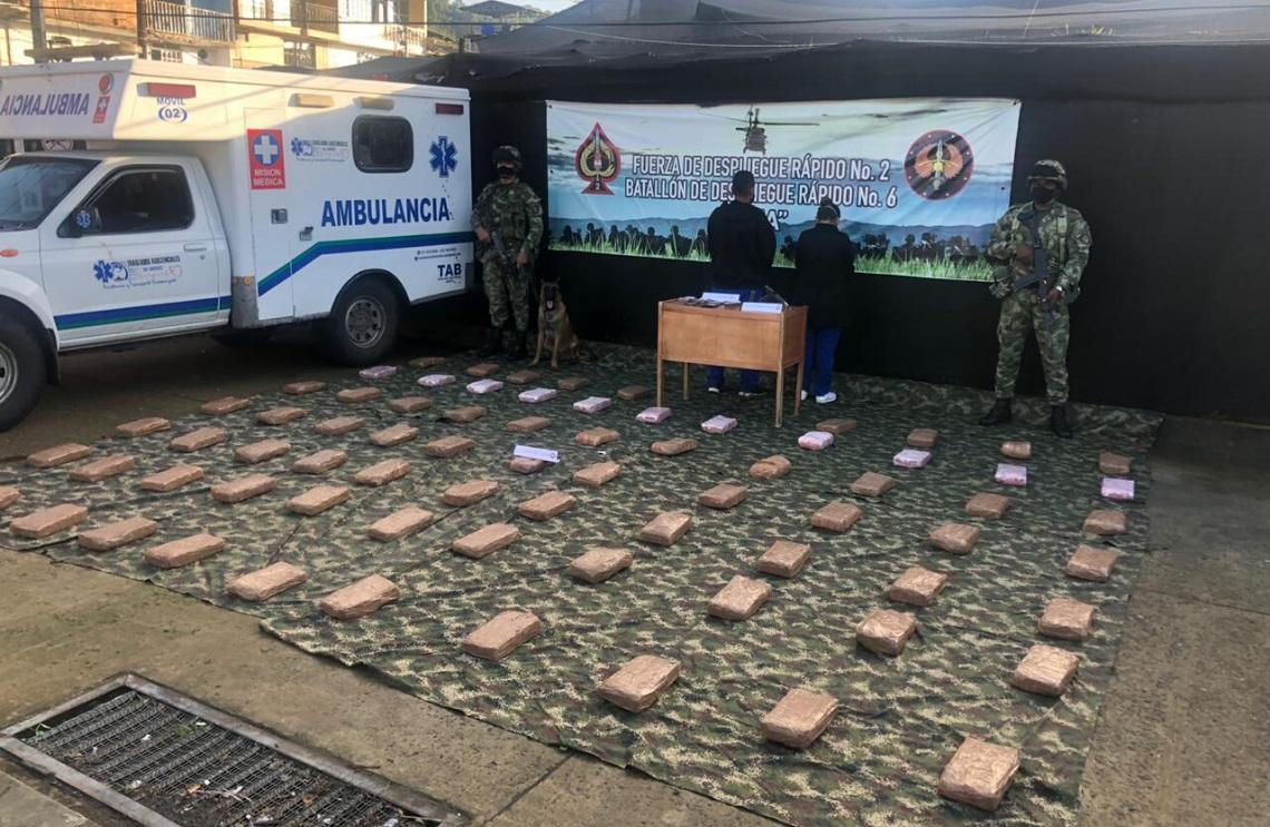 Soldados del Ejército capturan en Nariño a dos integrantes del GAO residual Los Contadores