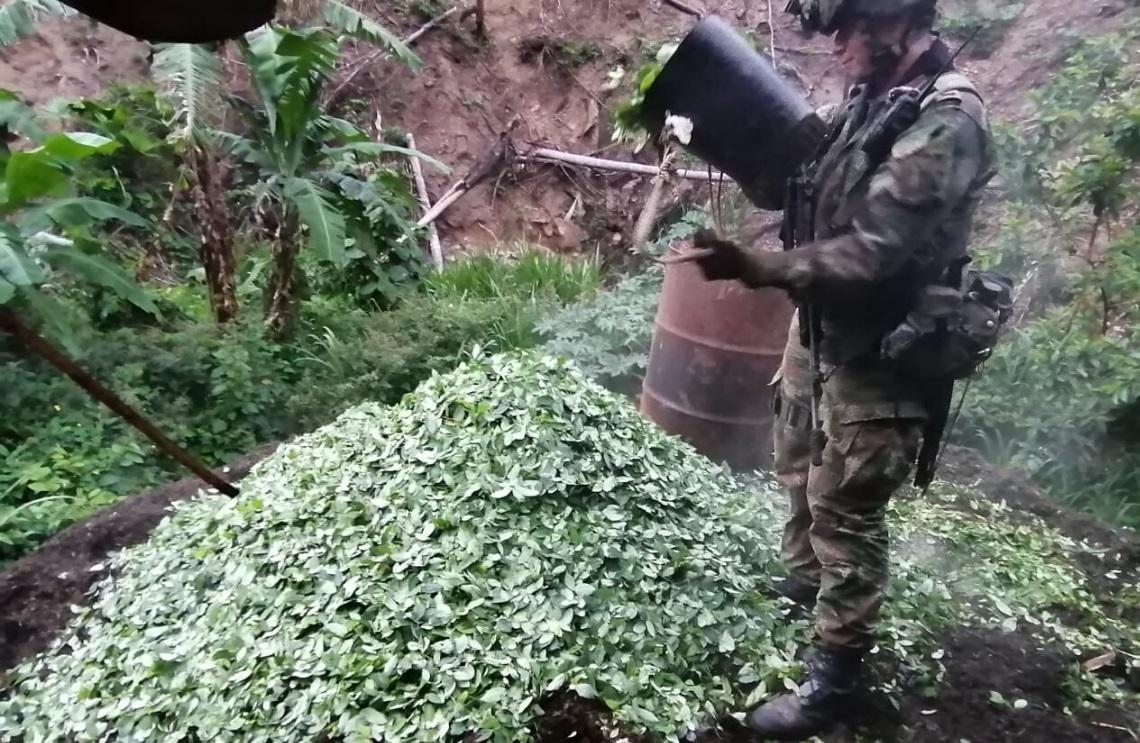 En El Catatumbo son ubicadas estructuras ilegales para el procesamiento de sustancias ilícitas