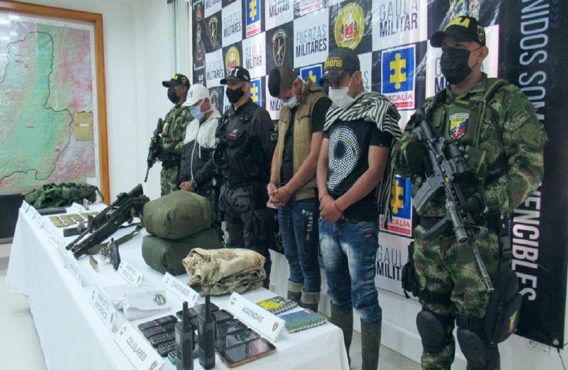 Contundente golpe estratégico a la subestructura Alfonso Cano, en el sur del Tolima