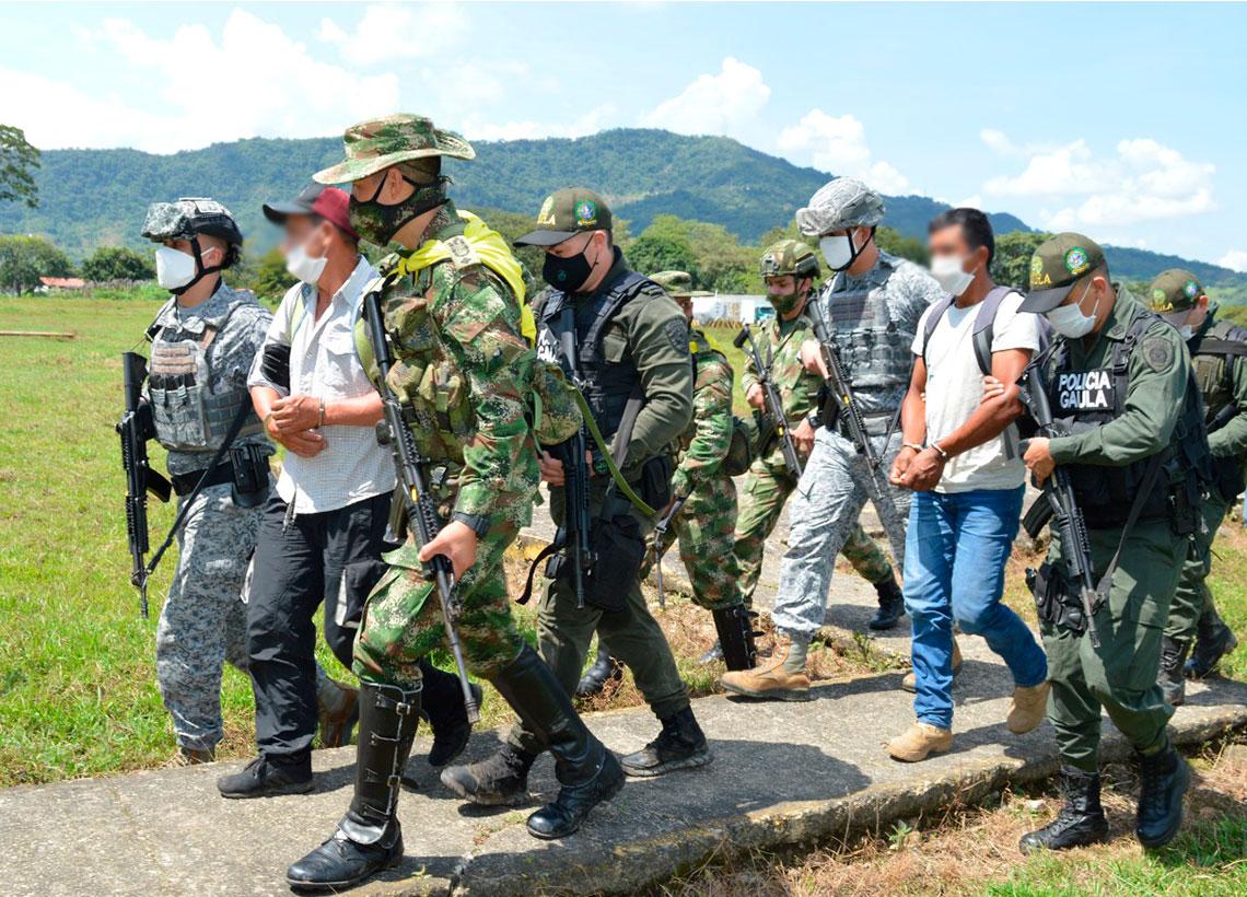 Fuerzas Militares, Policía y Fiscalía capturan en Casanare, tercer cabecilla del GAO-r Subestructura 28