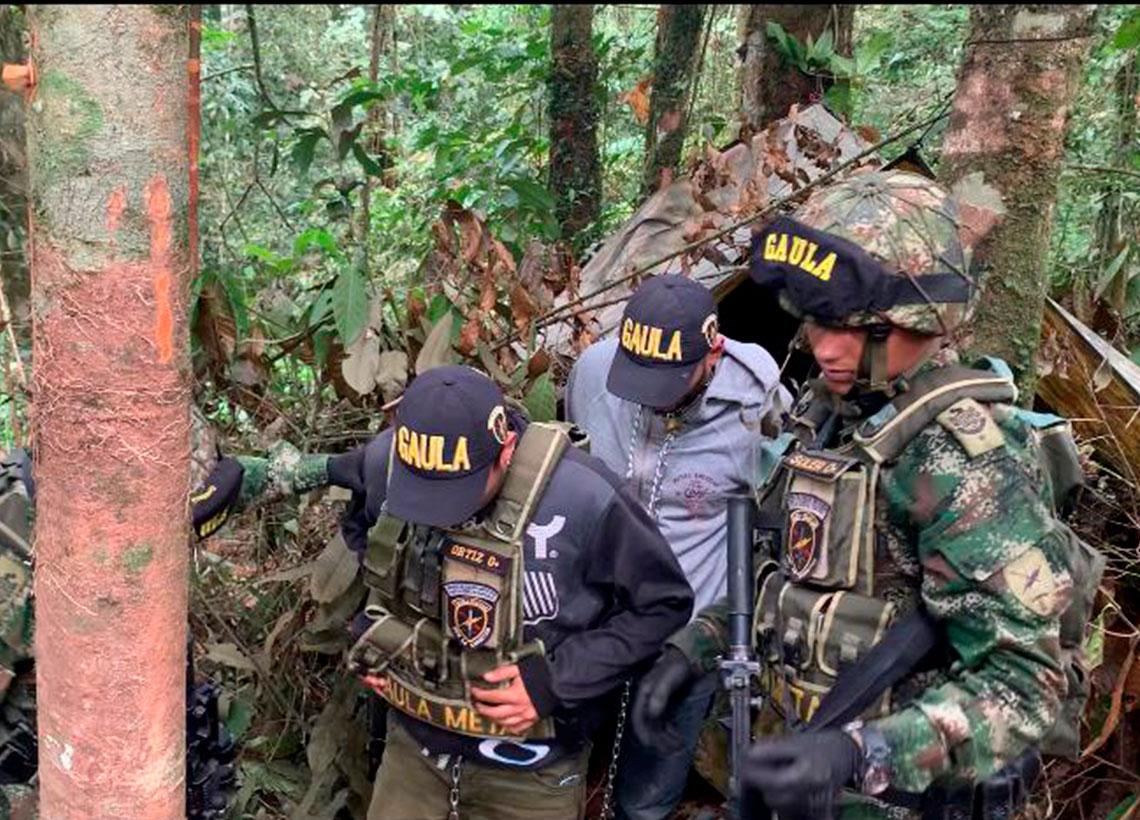 Gaula Militar Meta rescata dos secuestrados en zona rural del municipio de Guamal, Meta