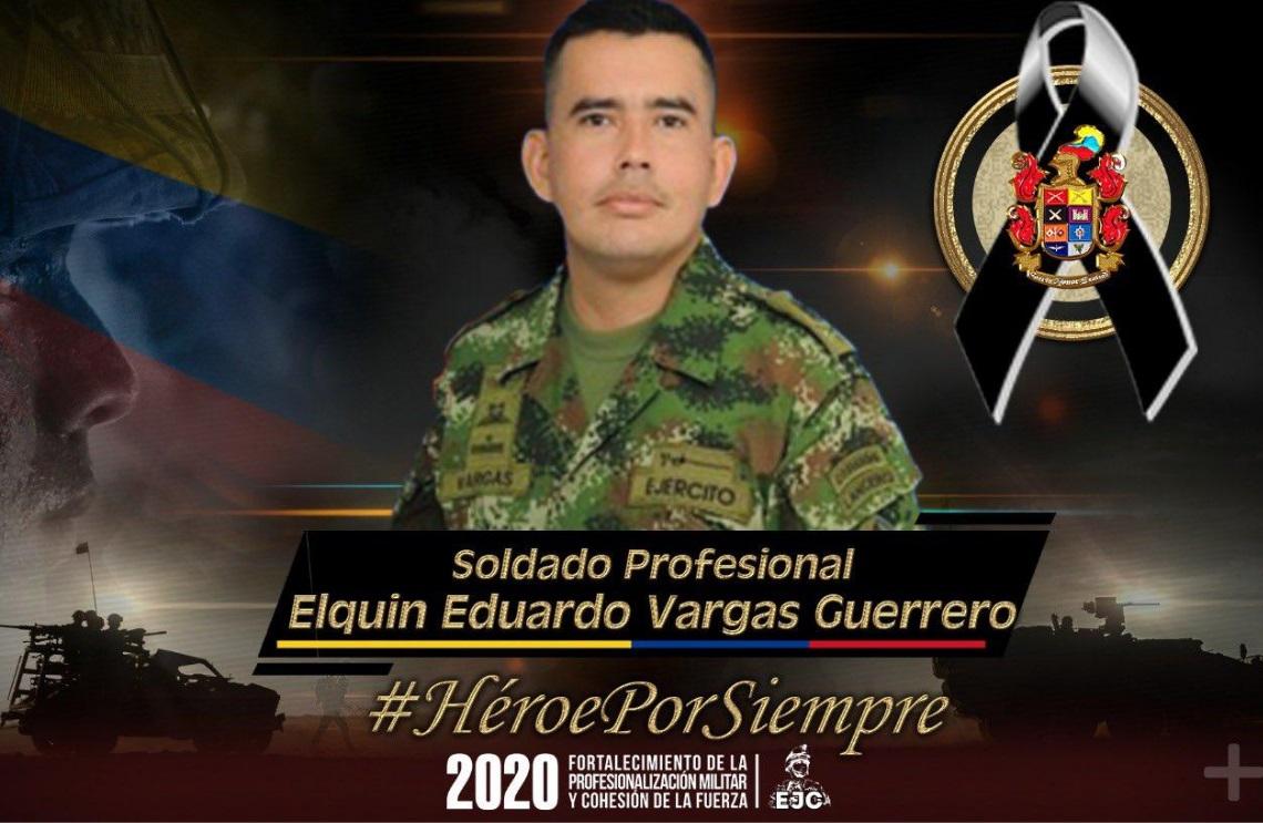 Con honores fue recibido el soldado santandereano, fallecido en accidente aéreo