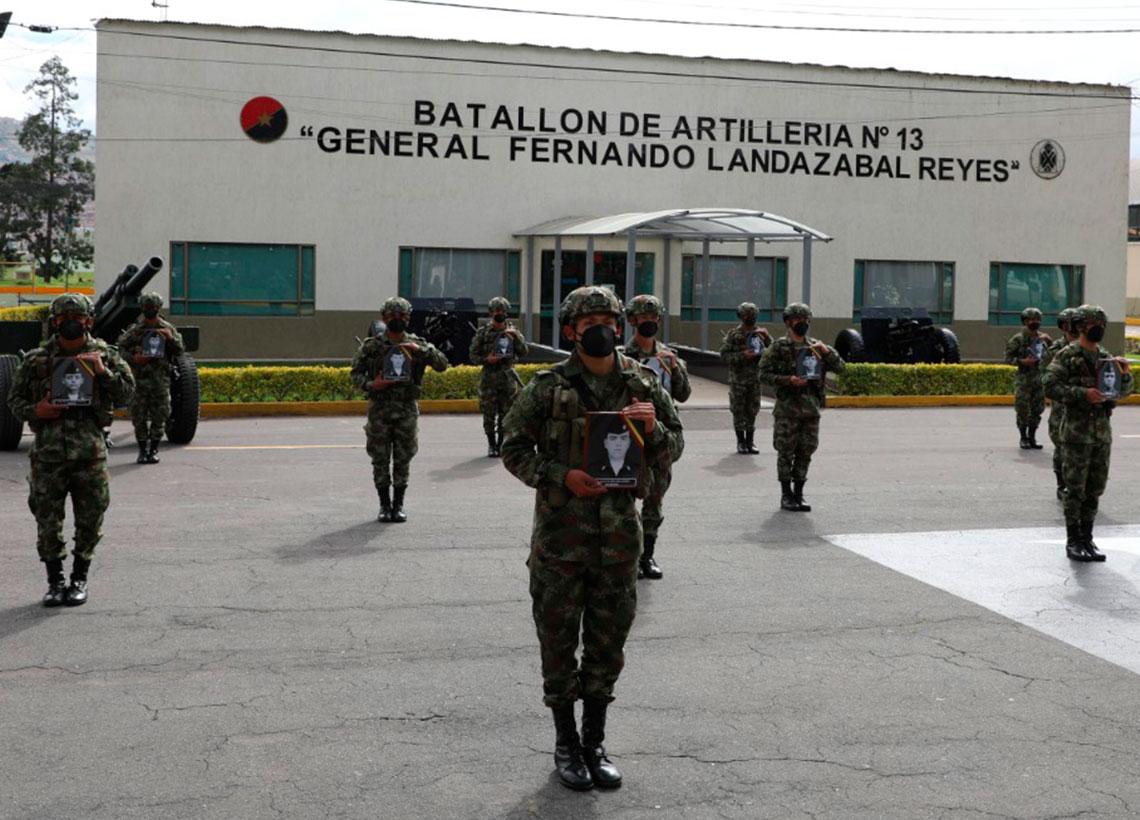 Ejército Nacional rindió homenaje a héroes caídos en Gutiérrez, Cundinamarca
