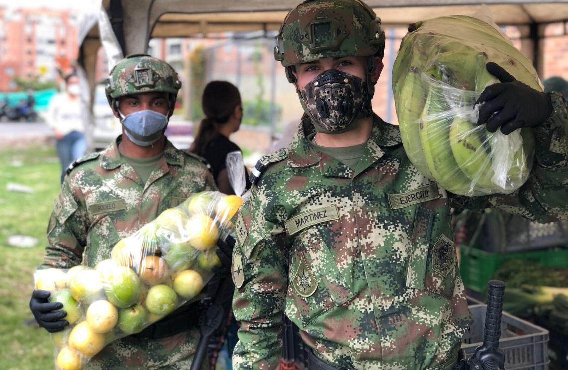 Ejército Nacional apoya estrategias comerciales de líderes campesinos en Cundinamarca