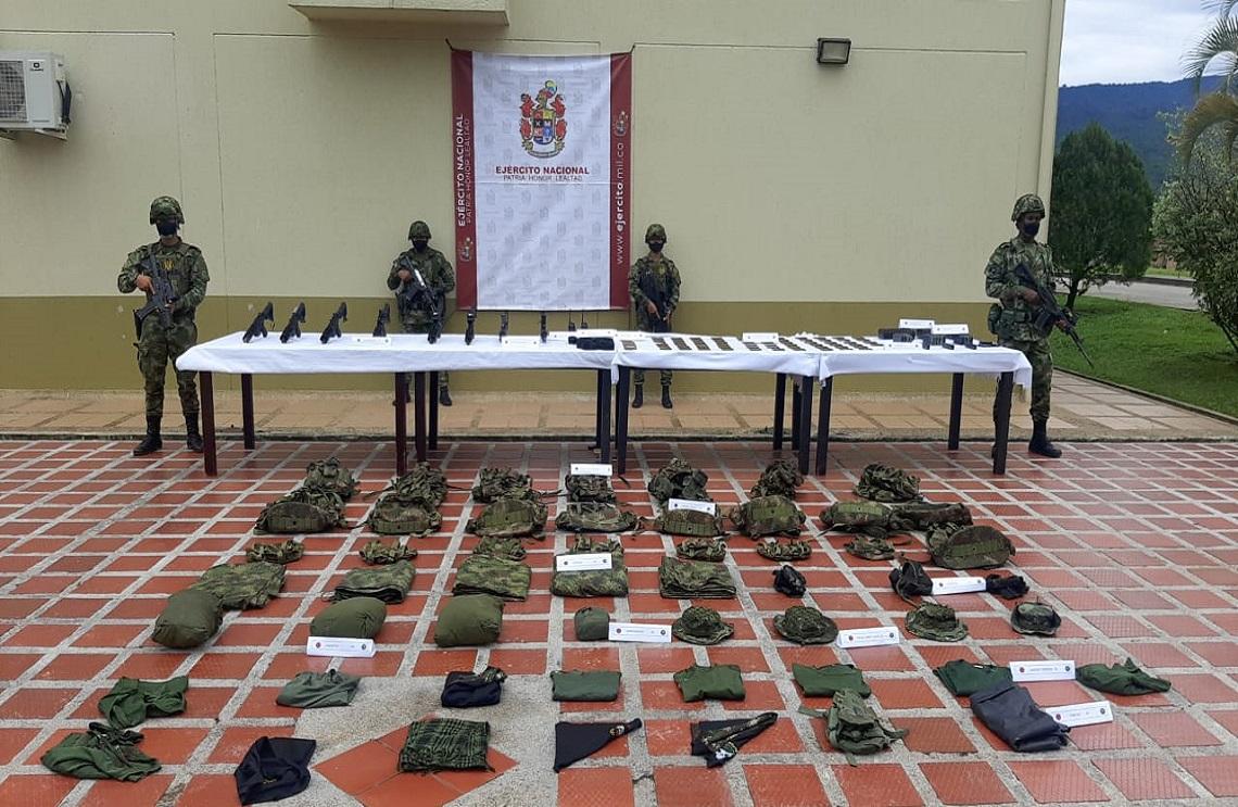  Ejército Nacional propina fuerte golpe a los Comandos de Frontera, Segunda Marquetalia, en el Putumayo
