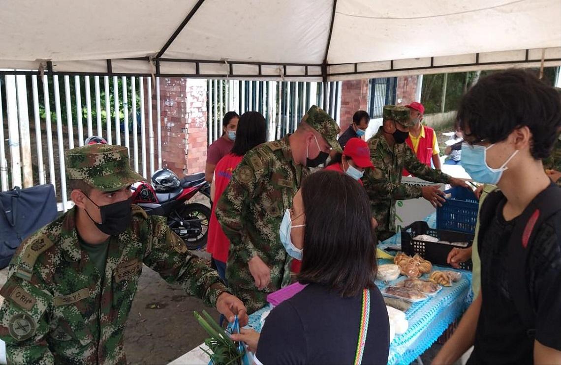  Ejército Nacional apoya la reactivación económica de productores en Florencia, Caquetá