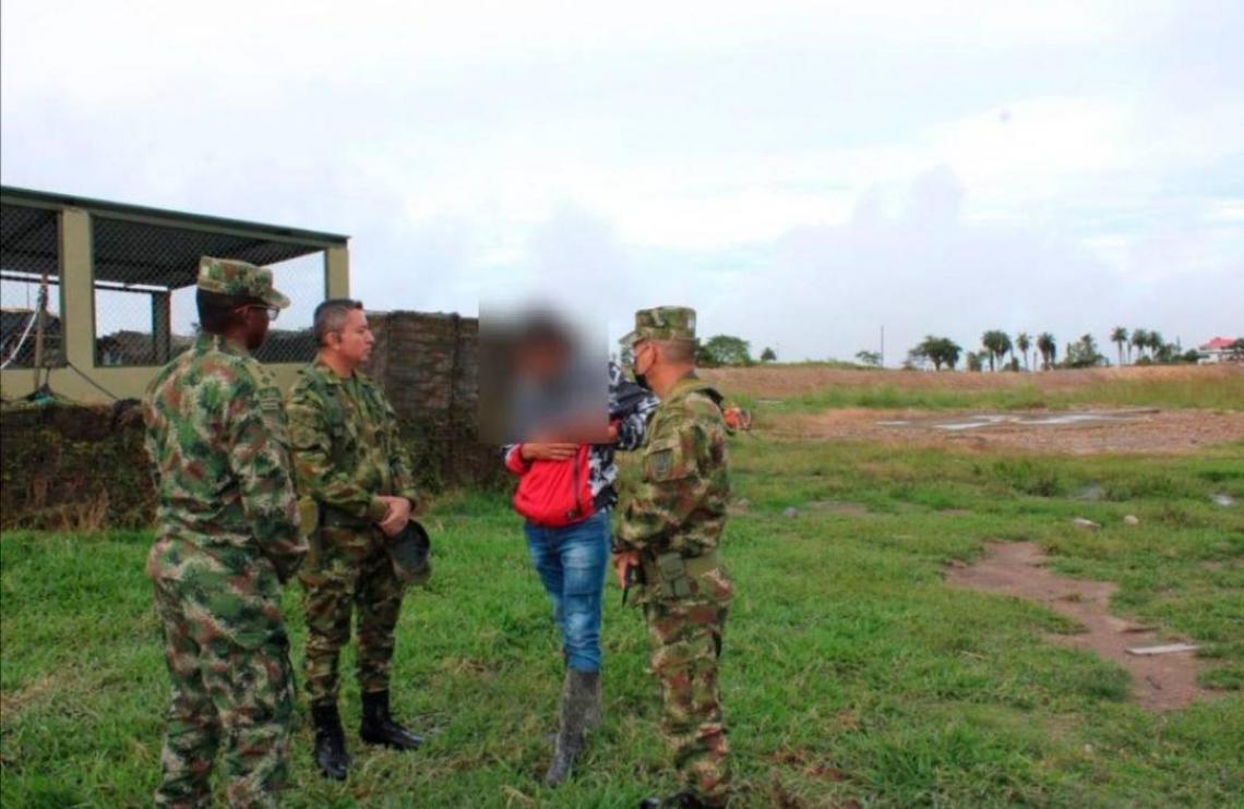  Ejército Nacional logra captura de alias Ricardo Catatumbo, presunto integrante del GAO-residual 