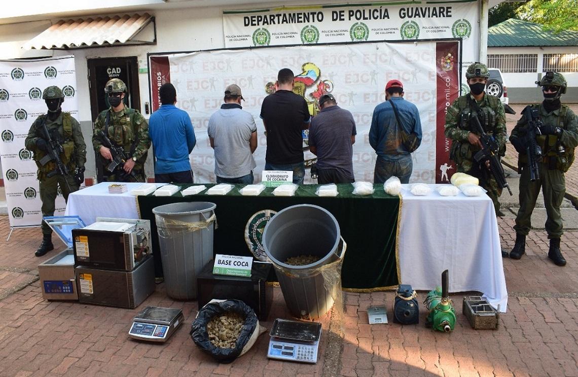 Ejército Nacional captura a más de 20 personas por diferentes delitos en el Guaviare