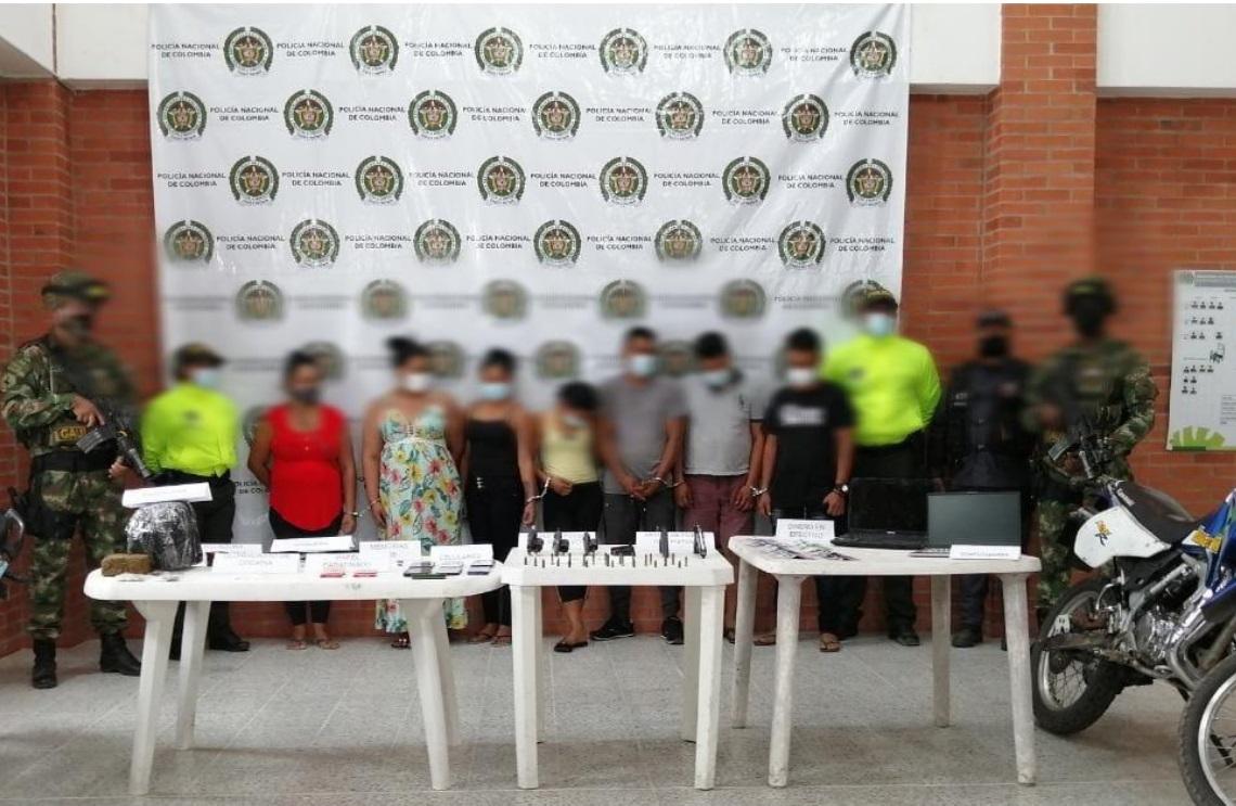 Ejército Nacional captura a ocho integrantes del Clan del Golfo, en el Meta
