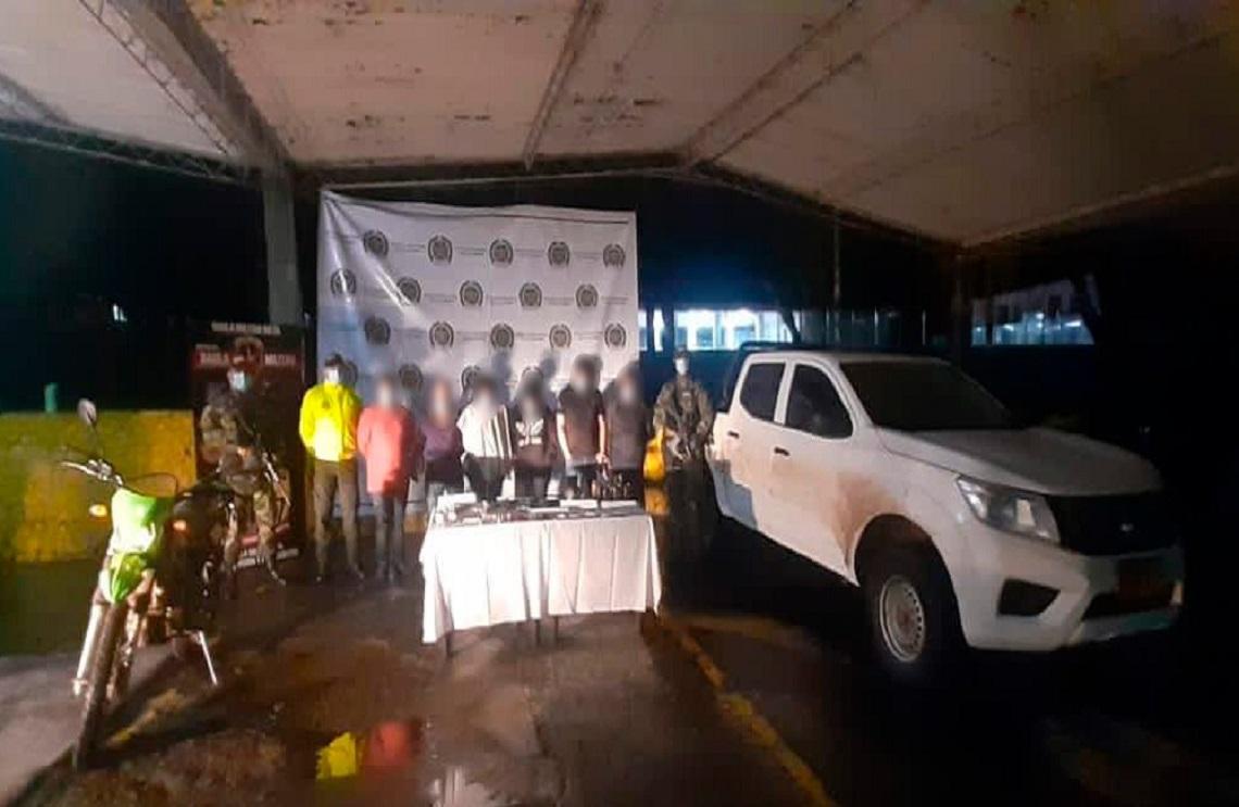 Capturado Quemarrancho, principal cabecilla del grupo delincuencial Puntilleros Bloque Meta