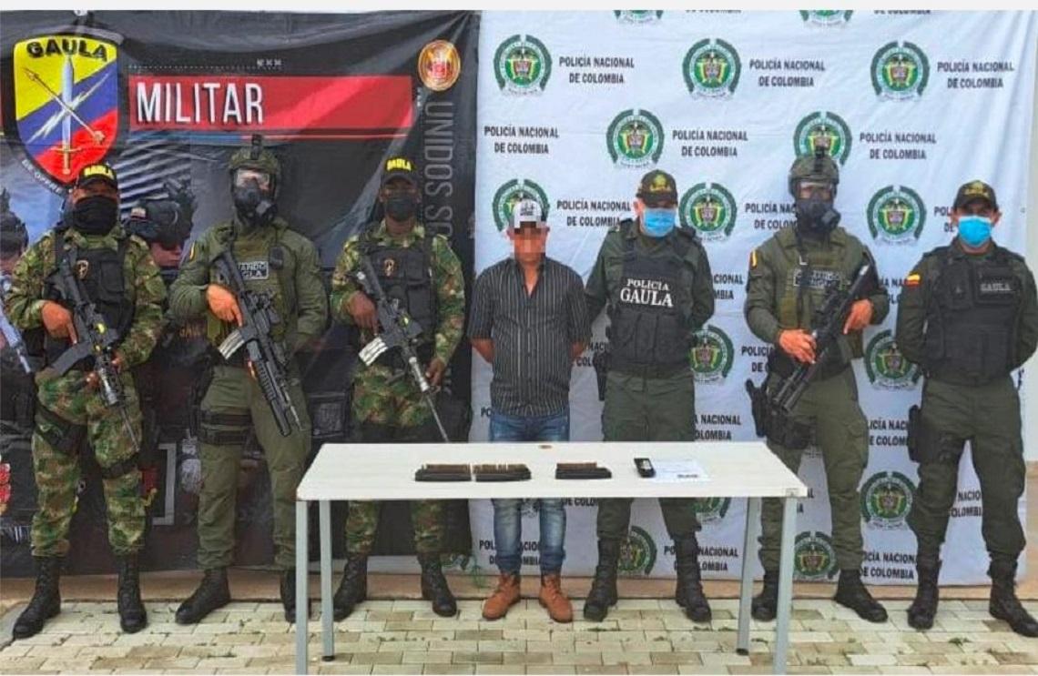 Ejército Nacional capturó en el Magdalena a alias ‘Marcos’, integrante del GAO ‘Clan del Golfo’