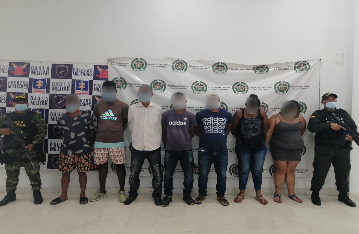 Ejército Nacional capturó en La Guajira a ocho sujetos señalados de pertenecer al GAO Clan del Golfo